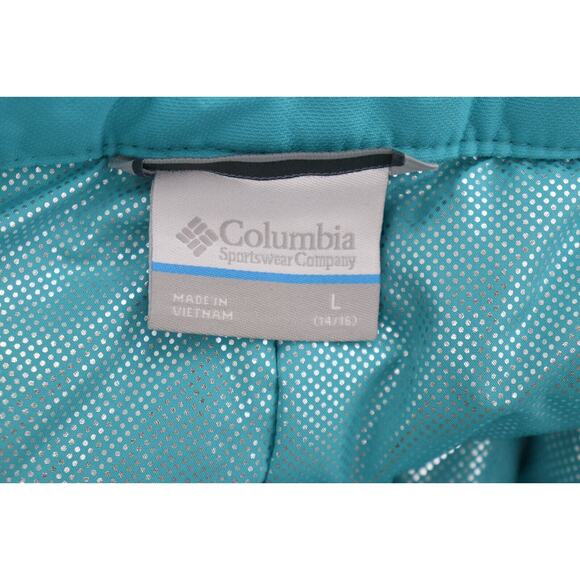 KIDS YOUTH COLUMBIA BUGABOO Blue SNOW SKI PANTS SIZE L 14 16 GROW SYSTEM - Picture 12 of 16